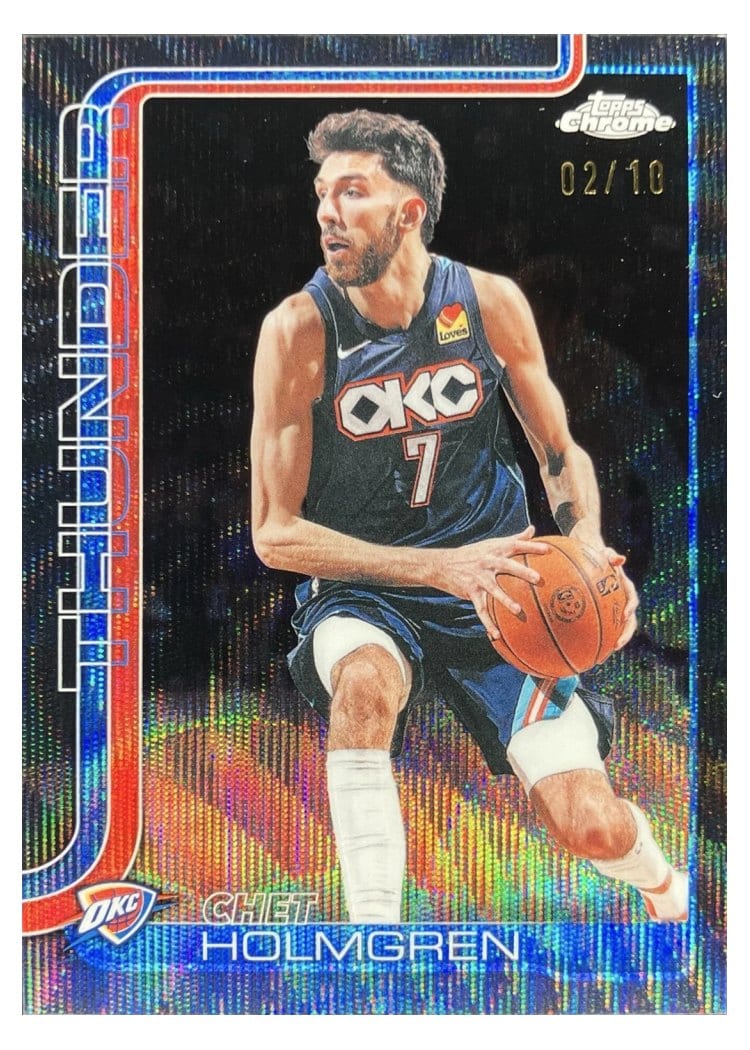 2025 Topps Chrome Chet Holmgren #134 card