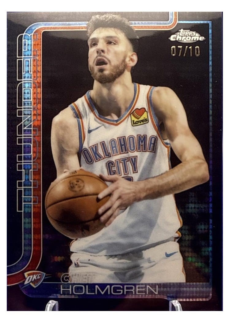 2025 Topps Chrome Chet Holmgren #134 card