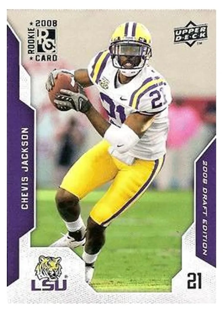 2008 Upper Deck Draft Edition Chevis Jackson #13 card