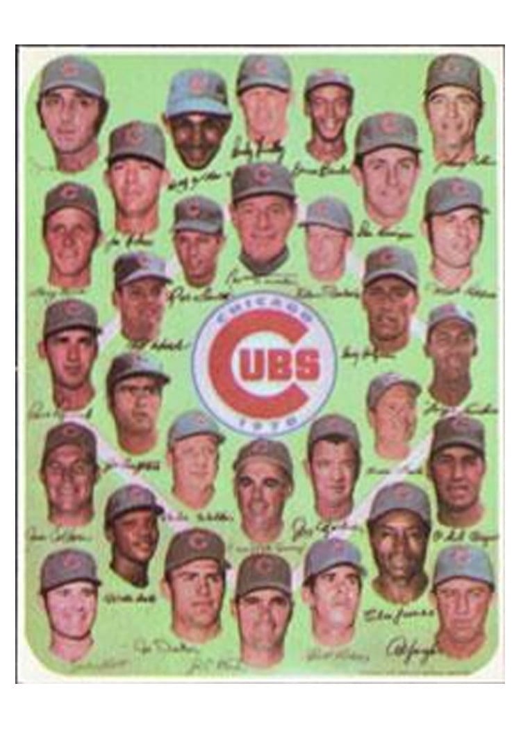 1971 Topps Chicago Cubs #502 card