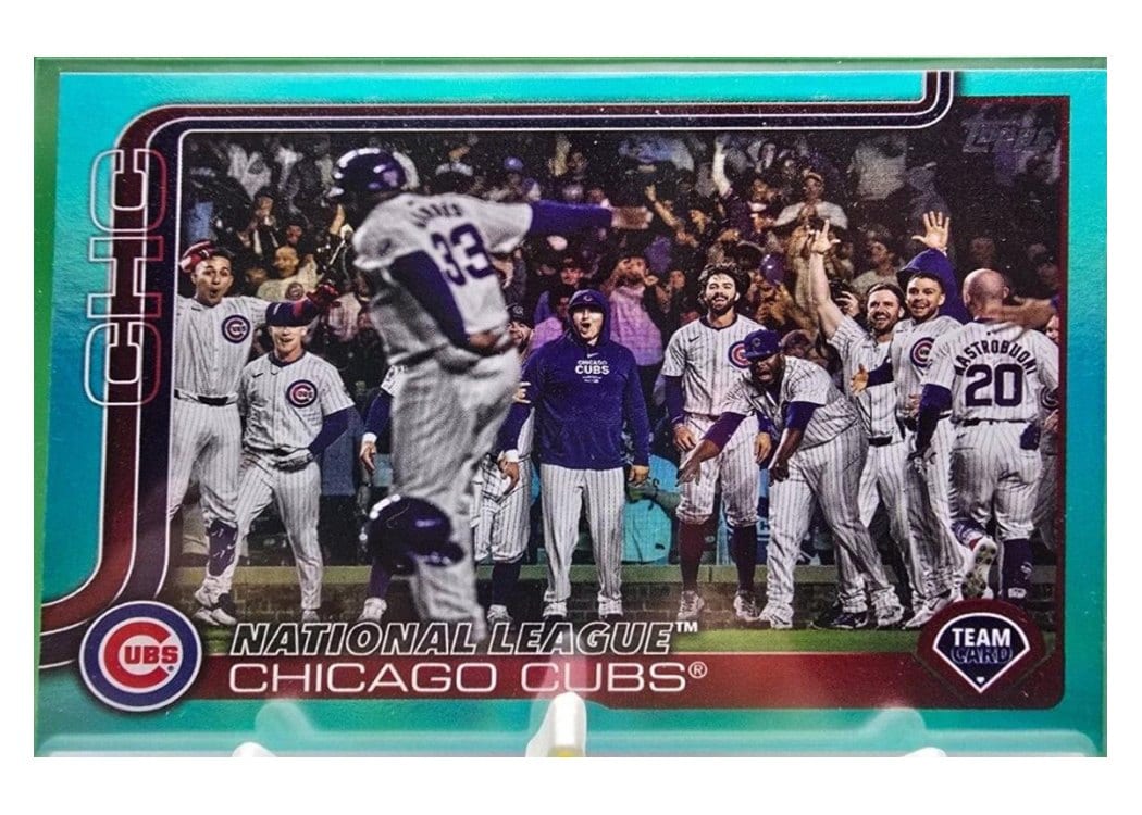 2025 Topps Base Set Chicago Cubs #60 card