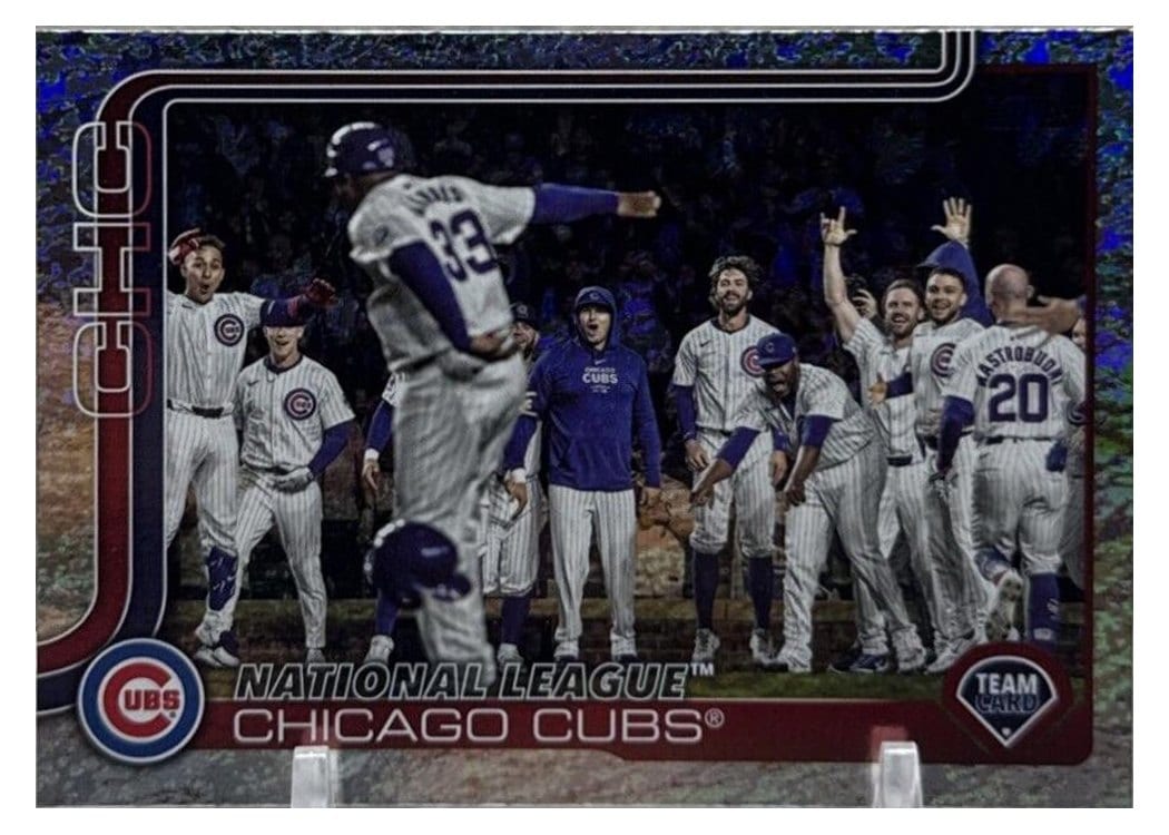 2025 Topps Base Set Chicago Cubs #60 card