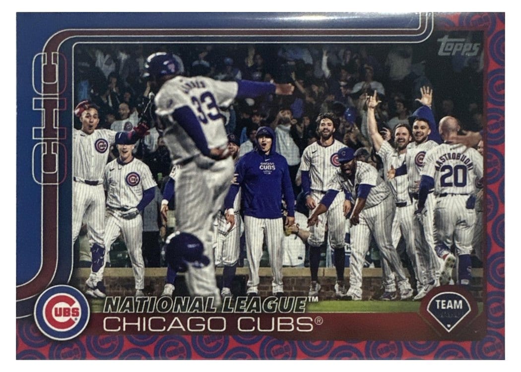 2025 Topps Base Set Chicago Cubs #60 card