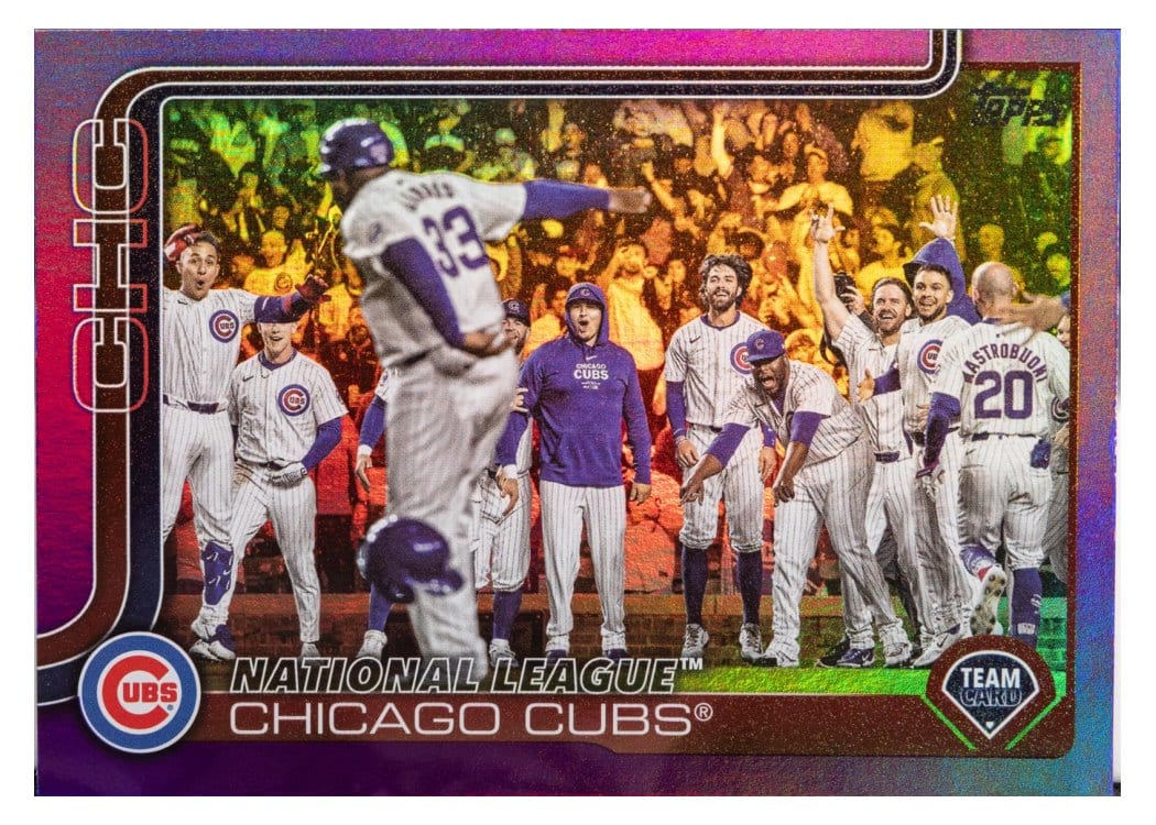 2025 Topps Base Set Chicago Cubs #60 card