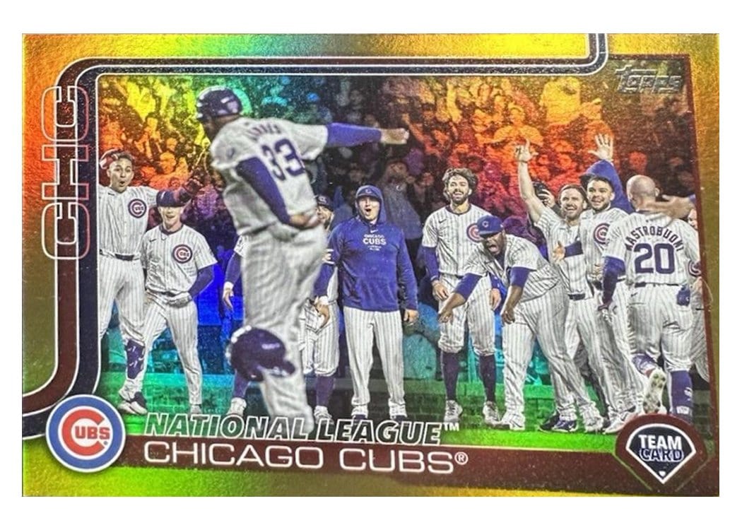 2025 Topps Base Set Chicago Cubs #60 card