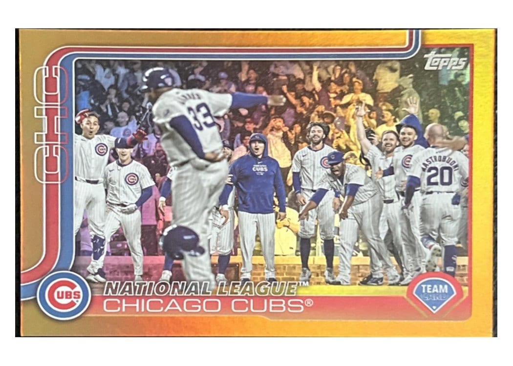 2025 Topps Base Set Chicago Cubs #60 card