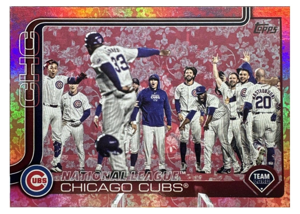 2025 Topps Base Set Chicago Cubs #60 card