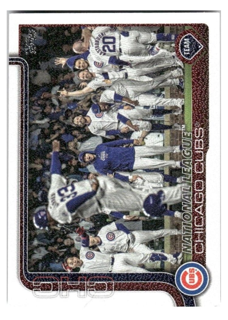 2025 Topps Base Set Chicago Cubs #60 card