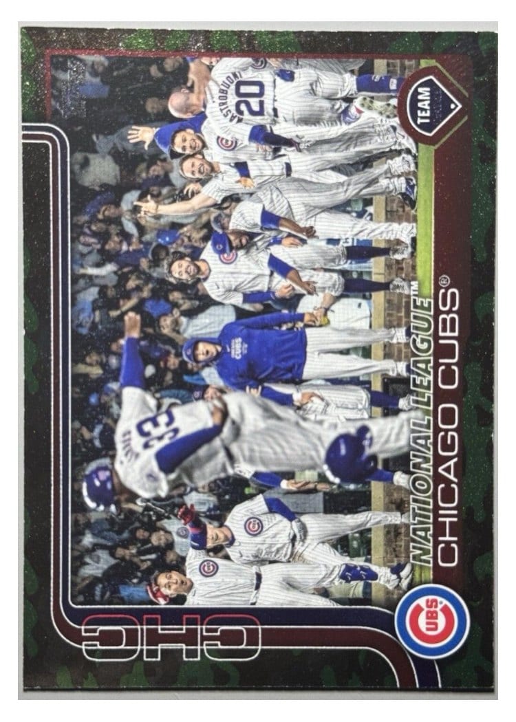 2025 Topps Base Set Chicago Cubs #60 card