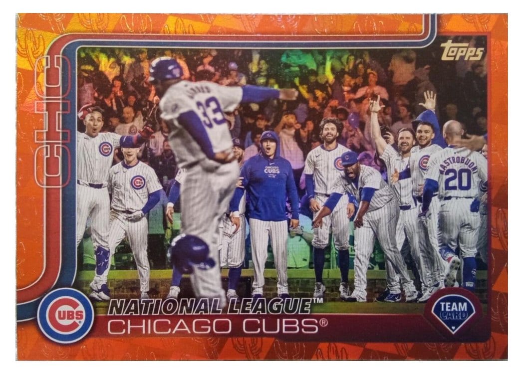 2025 Topps Base Set Chicago Cubs #60 card
