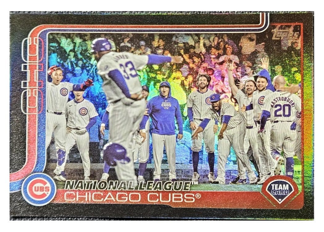 2025 Topps Base Set Chicago Cubs #60 card