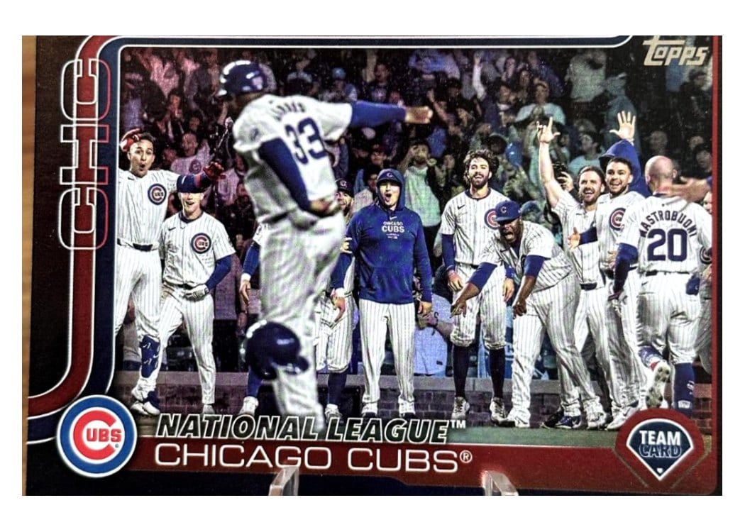 2025 Topps Base Set Chicago Cubs #60 card