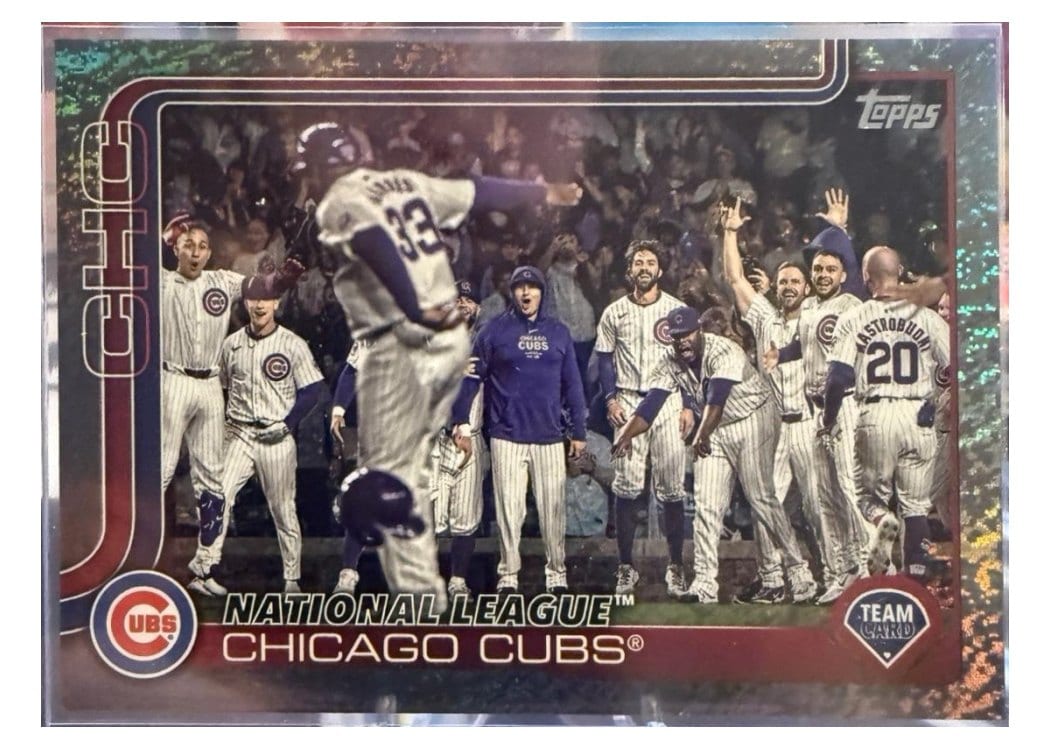 2025 Topps Base Set Chicago Cubs #60 card