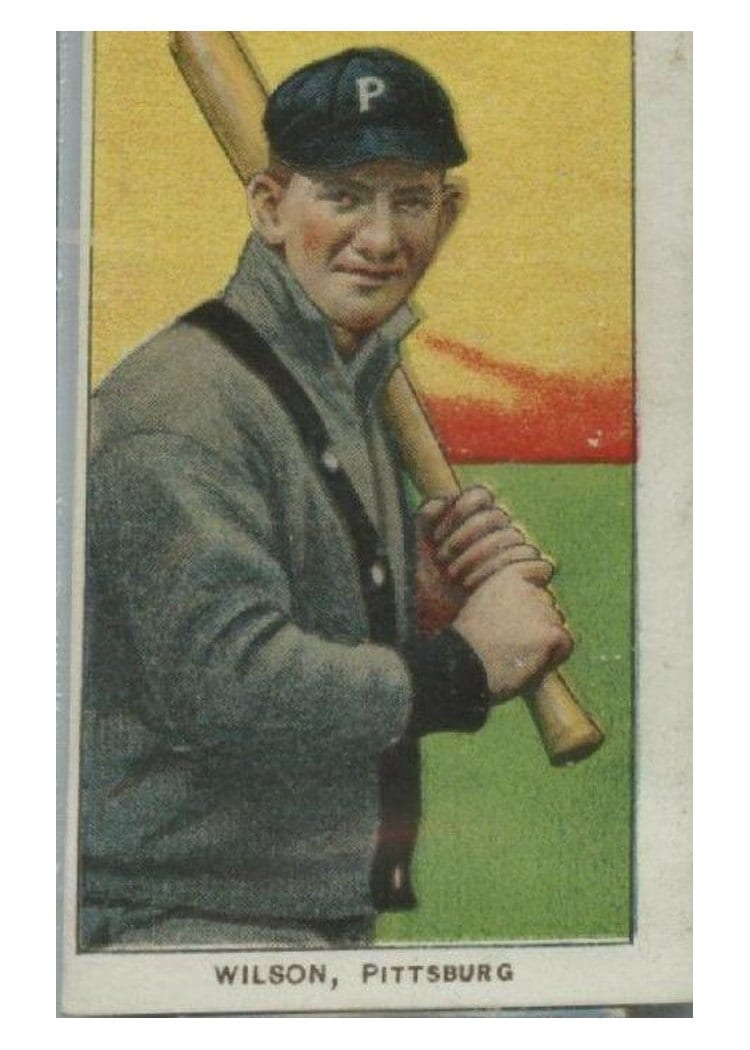 1909 T206 Piedmont 350 Chief Wilson card