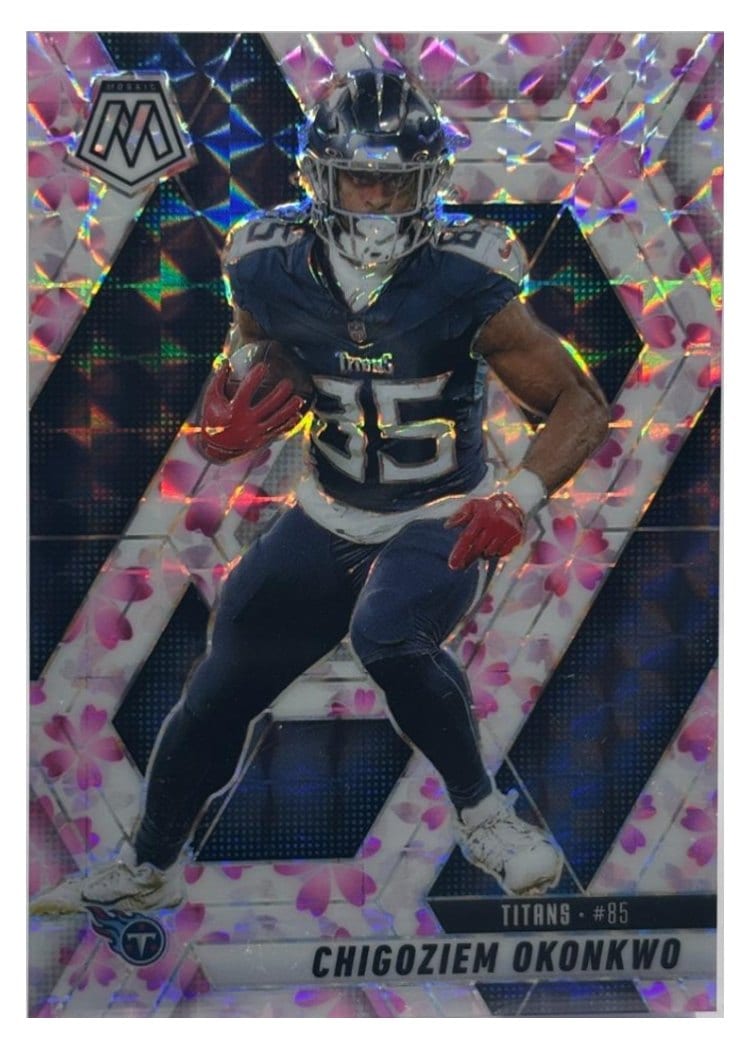 2025 Panini Mosaic Base Set Chigoziem Okonkwo #115 card