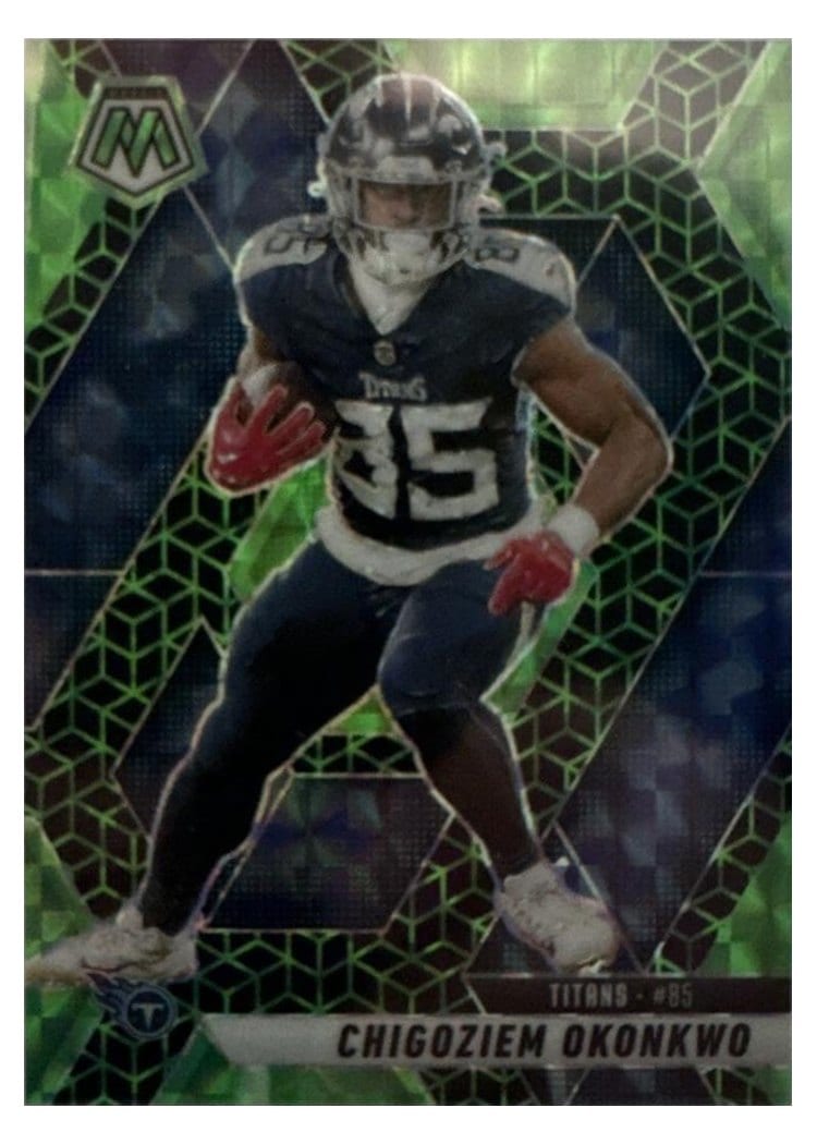 2025 Panini Mosaic Base Set Chigoziem Okonkwo #115 card