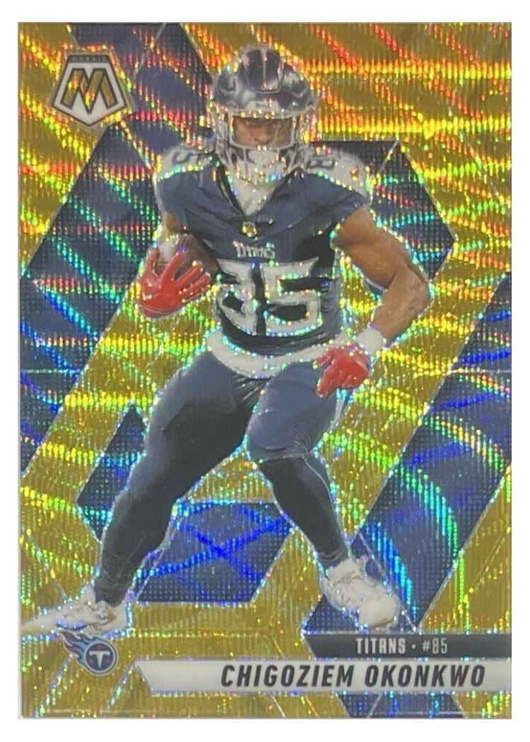 2025 Panini Mosaic Base Set Chigoziem Okonkwo #115 card