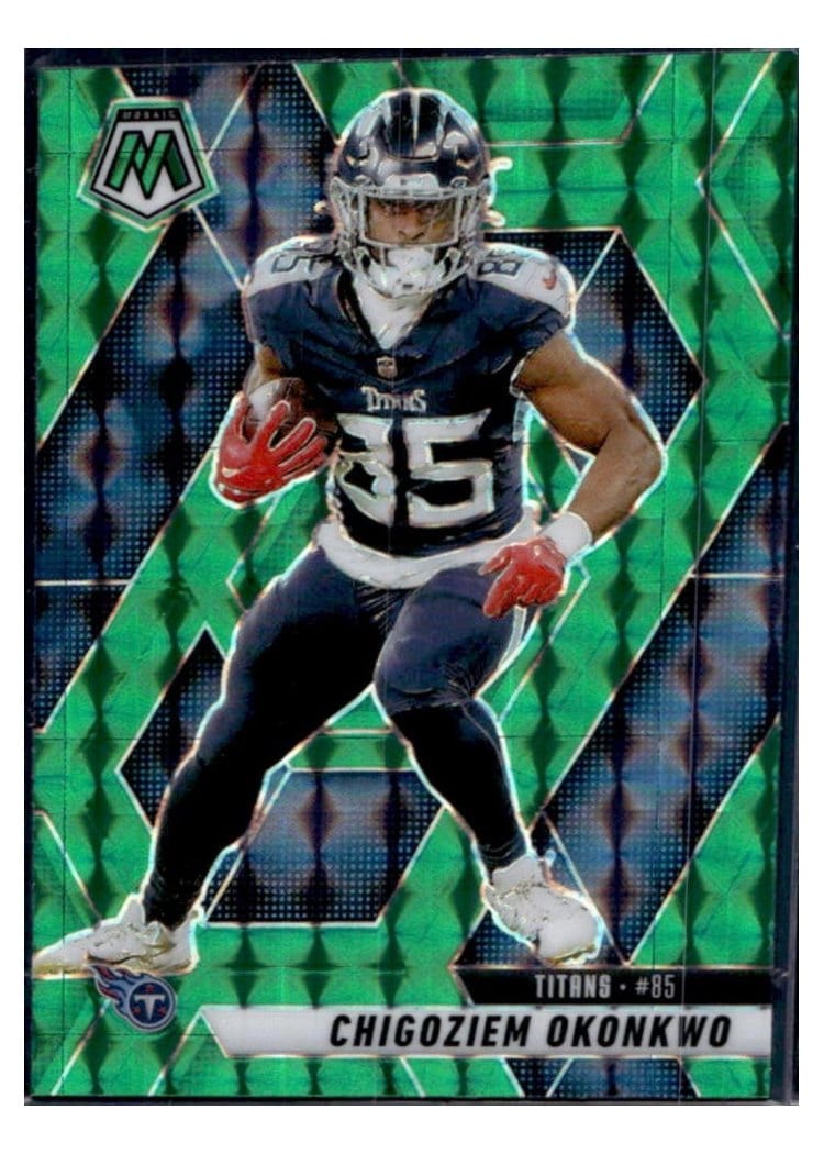 2025 Panini Mosaic Base Set Chigoziem Okonkwo #115 card