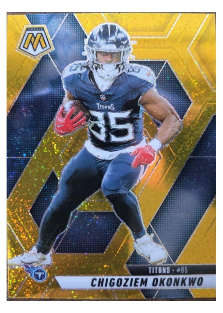 2025 Panini Mosaic Base Set Chigoziem Okonkwo #115 card
