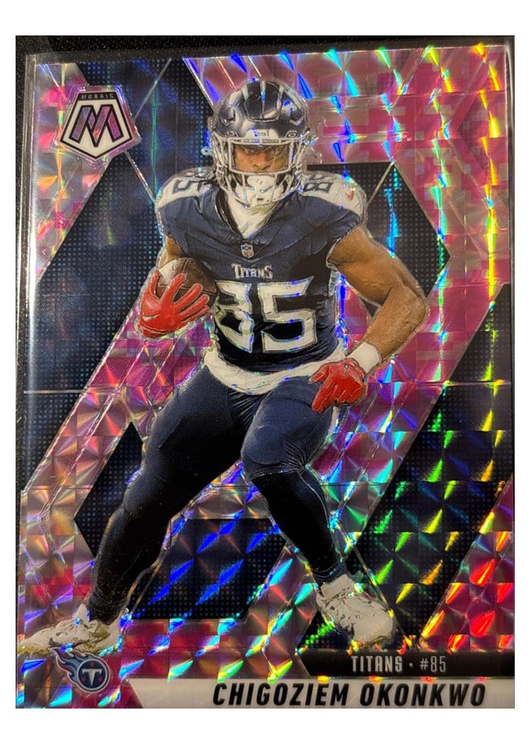 2025 Panini Mosaic Base Set Chigoziem Okonkwo #115 card
