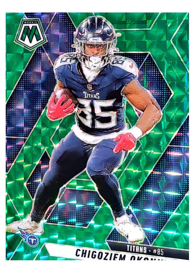 2025 Panini Mosaic Base Set Chigoziem Okonkwo #115 card