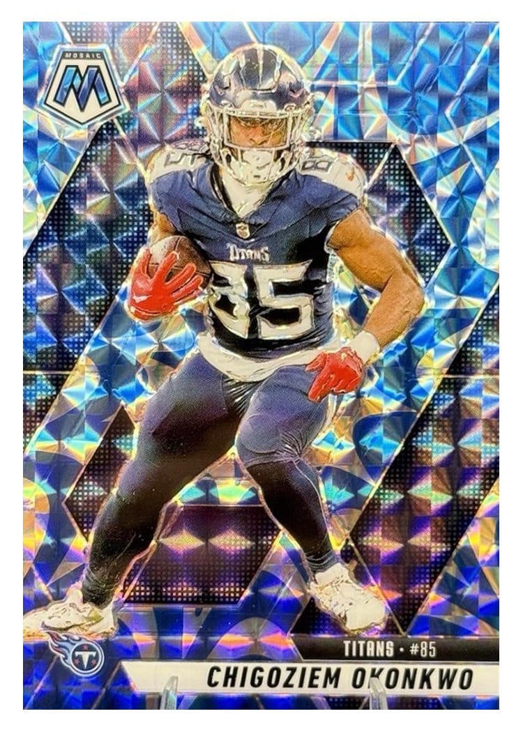 2025 Panini Mosaic Base Set Chigoziem Okonkwo #115 card