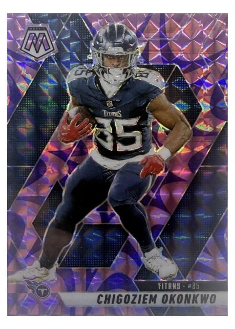 2025 Panini Mosaic Base Set Chigoziem Okonkwo #115 card