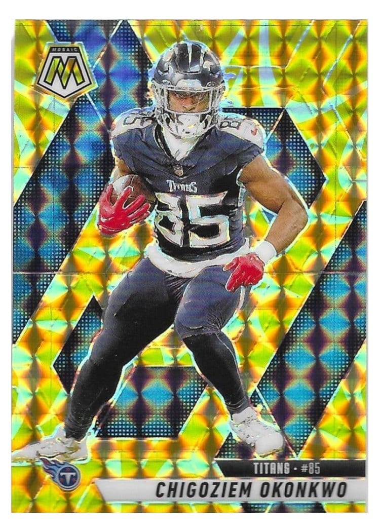 2025 Panini Mosaic Base Set Chigoziem Okonkwo #115 card