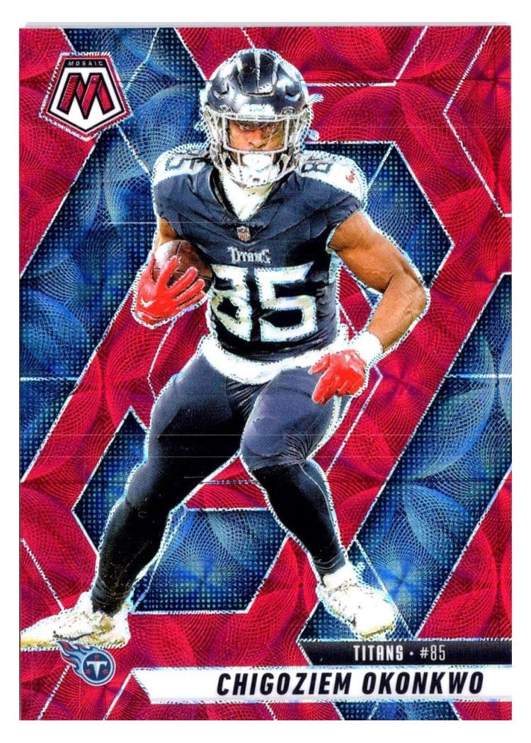 2025 Panini Mosaic Base Set Chigoziem Okonkwo #115 card