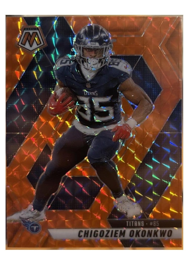 2025 Panini Mosaic Base Set Chigoziem Okonkwo #115 card