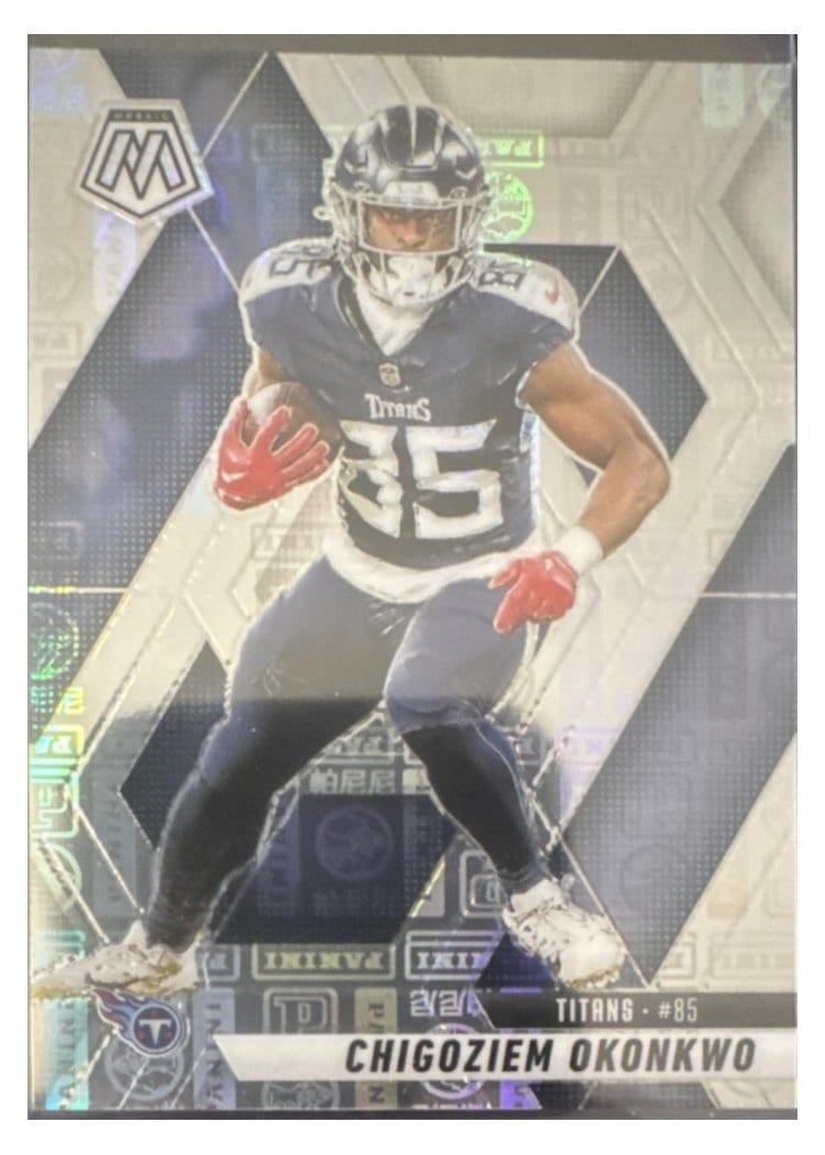 2025 Panini Mosaic Base Set Chigoziem Okonkwo #115 card