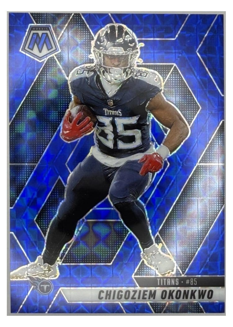 2025 Panini Mosaic Base Set Chigoziem Okonkwo #115 card