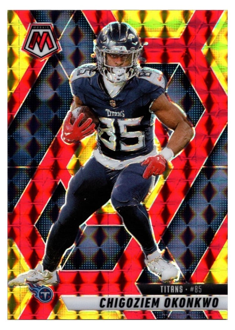 2025 Panini Mosaic Base Set Chigoziem Okonkwo #115 card