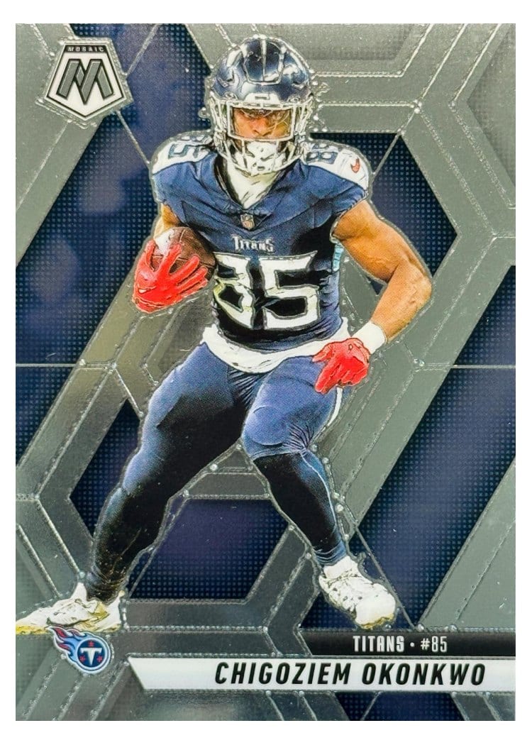 2025 Panini Mosaic Base Set Chigoziem Okonkwo #115 card