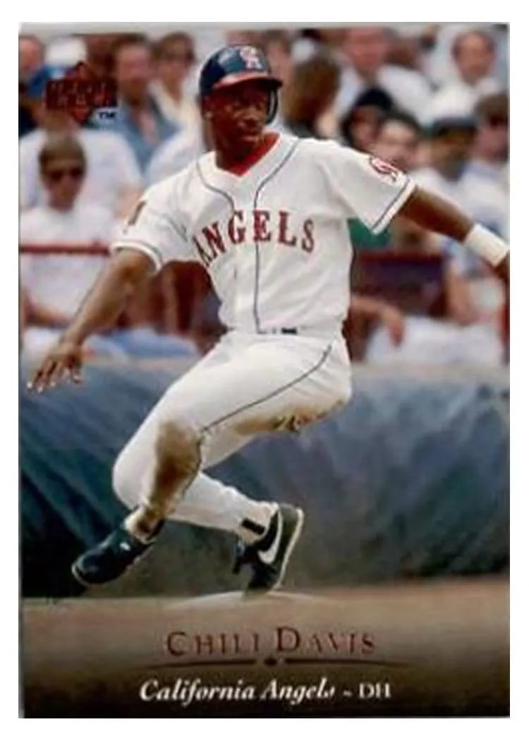 1995 Upper Deck Chili Davis #17 card