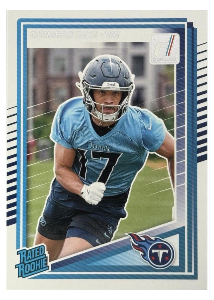 2025 Donruss Base Set Chimere Dike #387 card