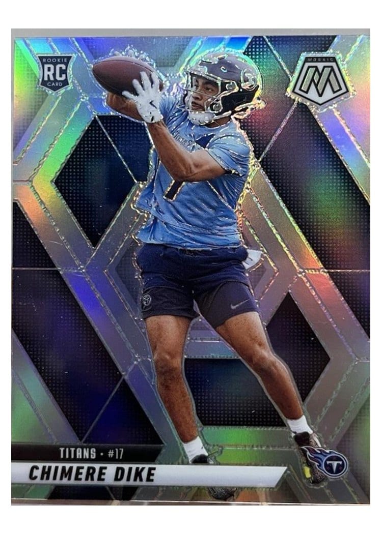 2025 Panini Mosaic Base Set Chimere Dike Silver #356 card