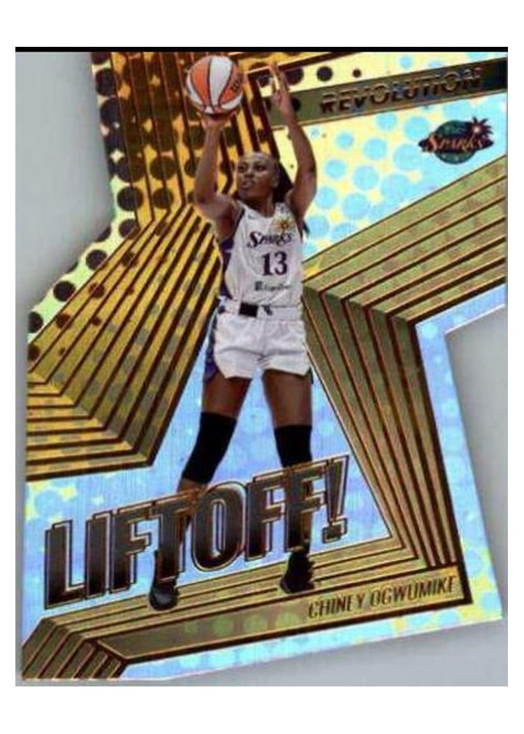 2022 Panini Revolution WNBA Liftoff! Chiney Ogwumike #11 card