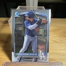 2025 Bowman Chrome Prospects Ching-Hsien Ko #BCP-224 card
