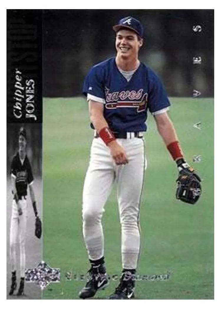 1994 Upper Deck Chipper Jones #185 card