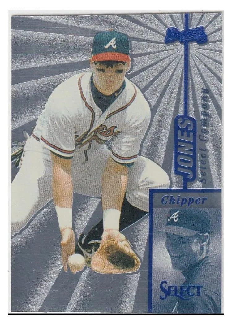 1997 Select Chipper Jones #63 card