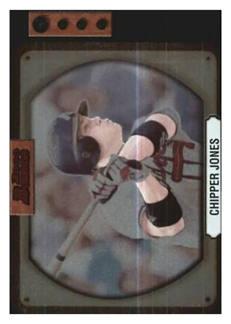 2000 Bowman Chipper Jones #2 card