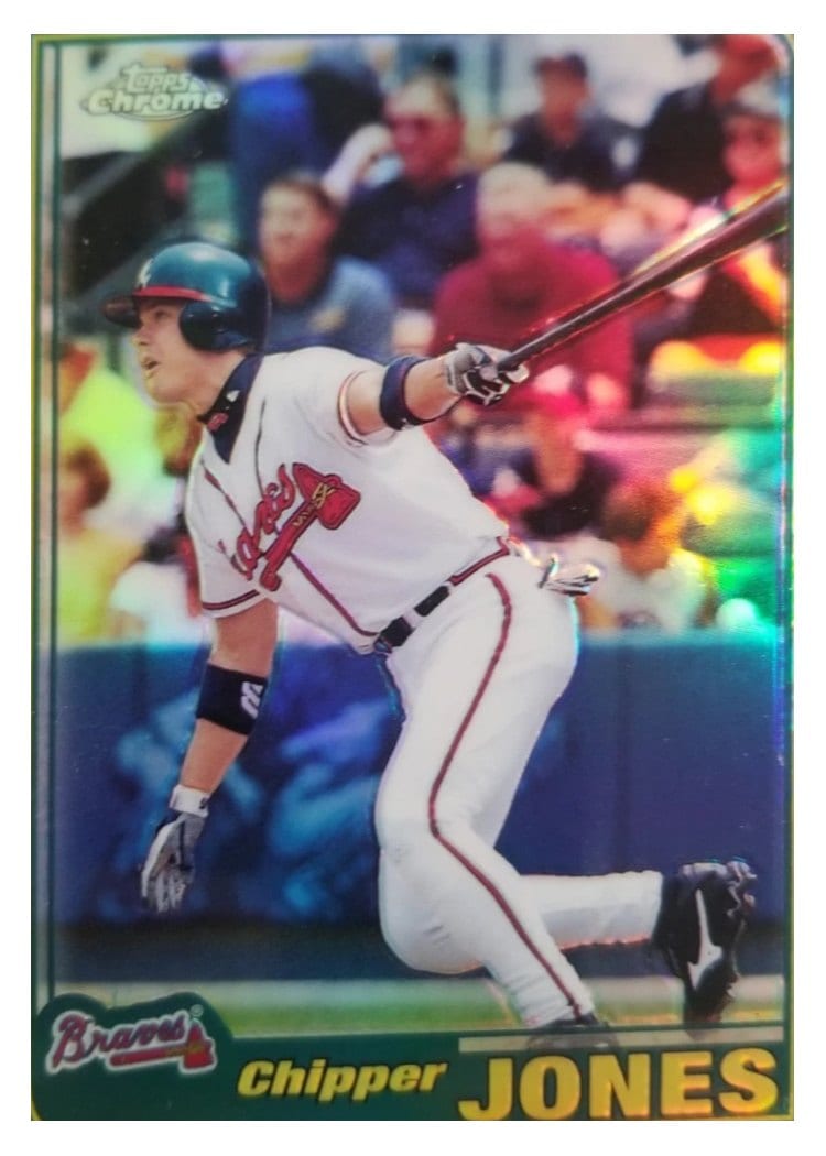 2001 Topps Base Set Chipper Jones #2 card