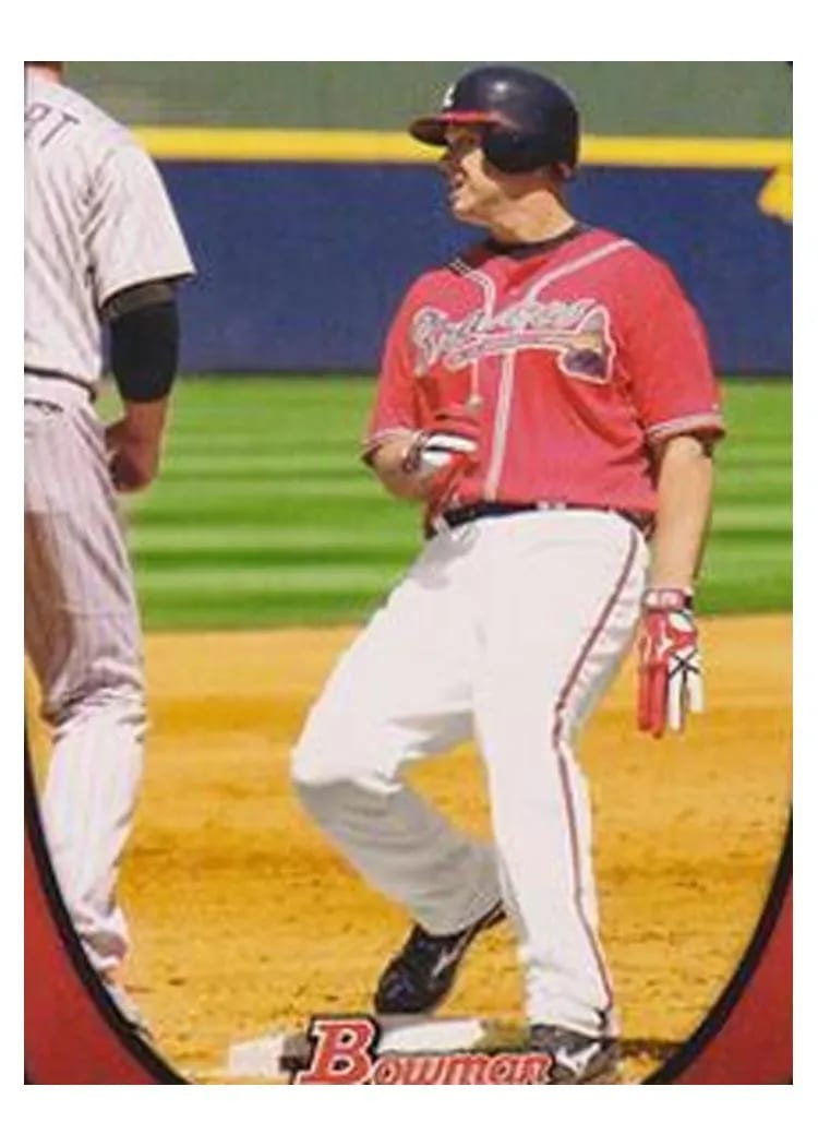 2011 Bowman Chipper Jones #17 card