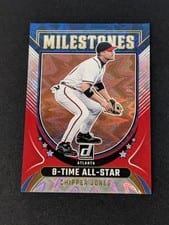 2024 Donruss Milestones Chipper Jones #18 card