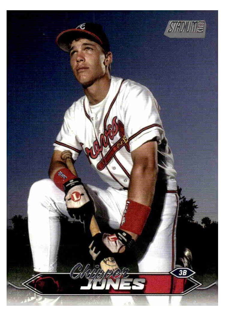2024 Stadium Club Base Set Chipper Jones #4 card