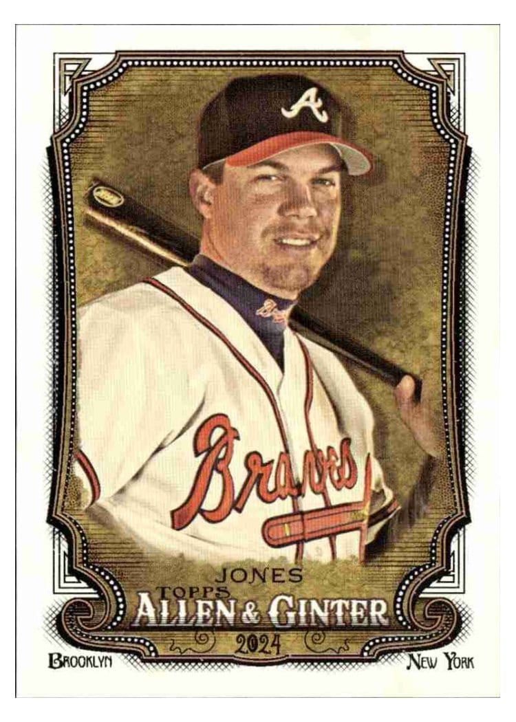 2024 Topps Allen & Ginter Base Set Chipper Jones #159 card