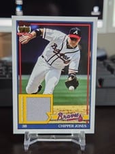 2026 Topps 1991 Topps Relics Chipper Jones #91R-CJ card