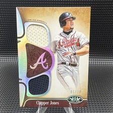 2026 Topps Tier One Tier One Legend Relics Chipper Jones #T1LR-CJ