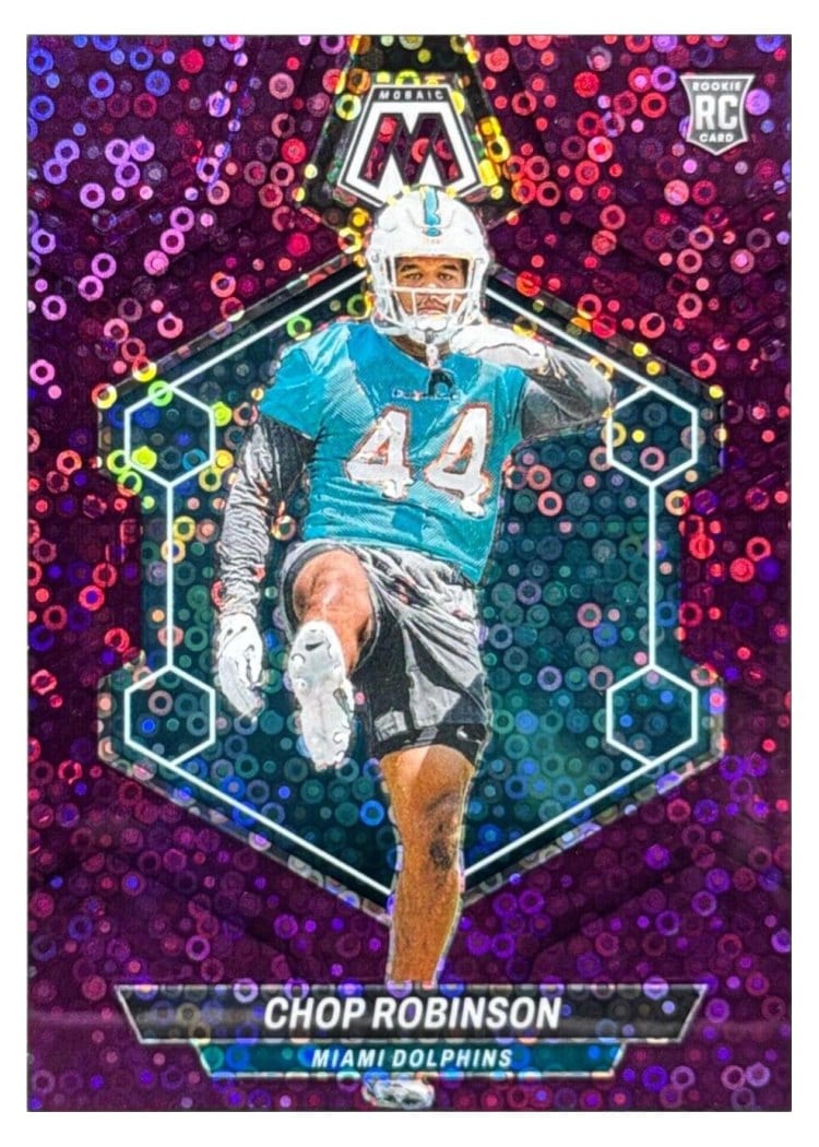 2024 Panini Mosaic Base Set Chop Robinson #321 card